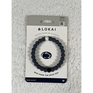 Lokai Penn State Logo Bracelet Size Med Elements from Mount Everest Dead Sea NWT